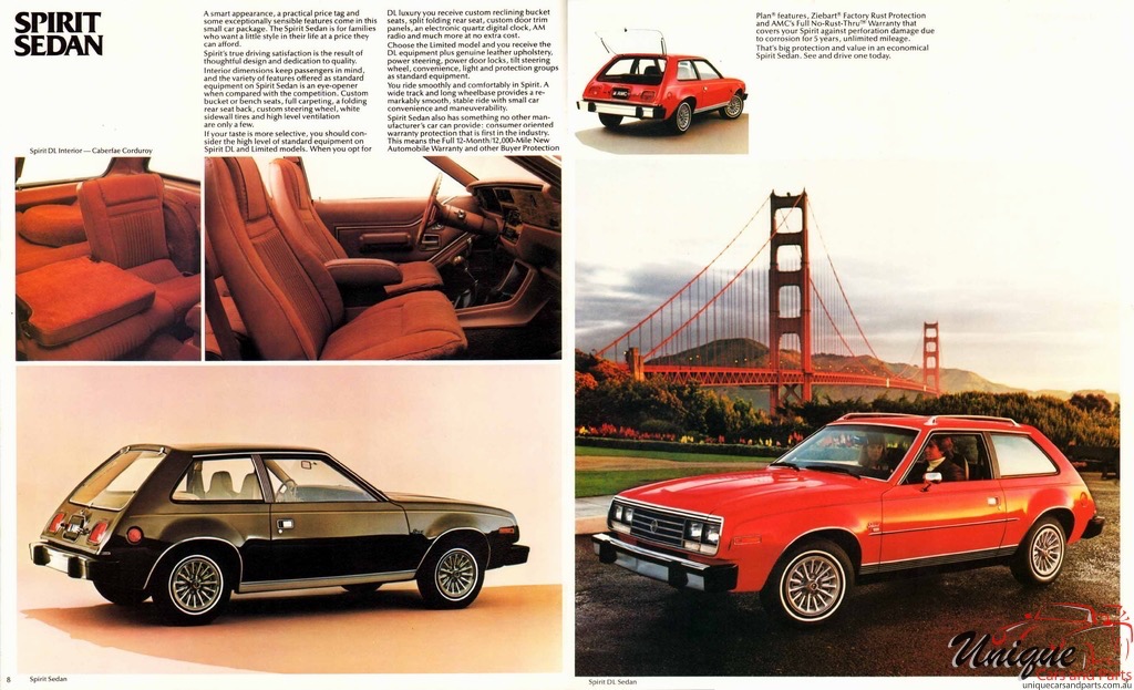 1980 AMC Full Line Prestige Brochure Page 3